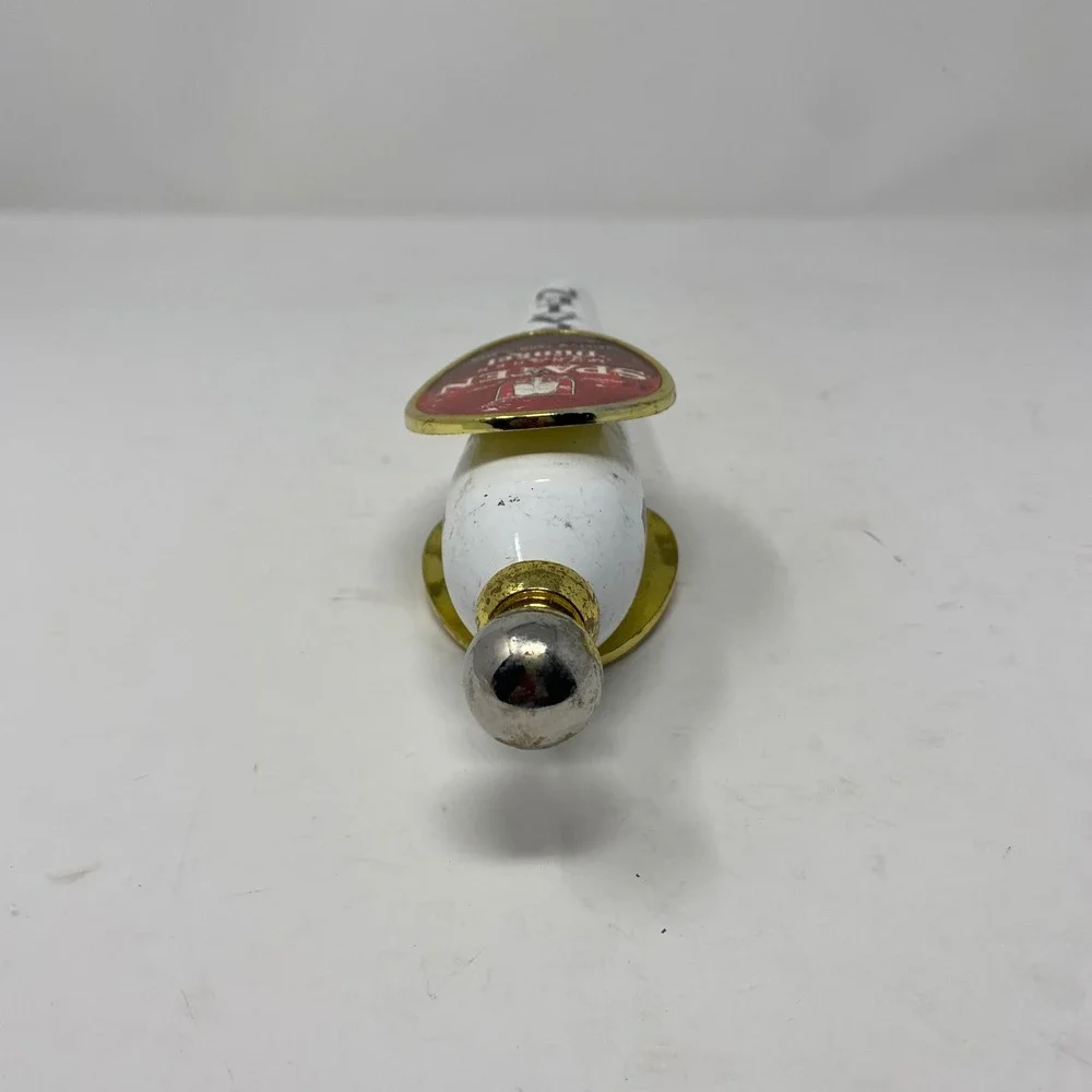 Spaten Munchen Dunkel Beer Tap Handle White Red Vintage German Breweriana Bar